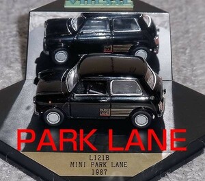 L121B 1/43 ミニ パーク レーン 黒1987 MINI クーパー PARK LANE