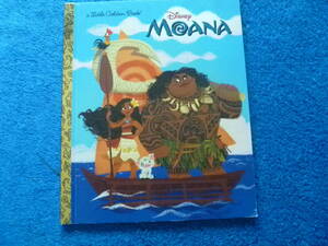 お子様用a little GOLDEN BOOK DISNEY MOANAの英語の絵本　23