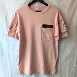 AVIREX FATIGUE アヴィレックスファティーグ 半袖 Tシャツ M メンズ 男性 ミリタリーシャツ 6123036 ポケット/アルファ/ショット/ロスコ