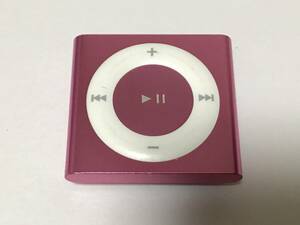 iPod shuffle 4世代　ピンクno.55バッテリー交換済作動品