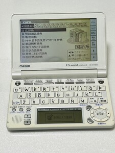 CASIO（カシオ）電子辞書 EX-word XD-SF4800 乾電池使用　稼動品