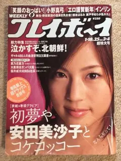 週刊プレイボーイ 2005年 No.3・4 中古雑誌 年代考察などにどうぞ