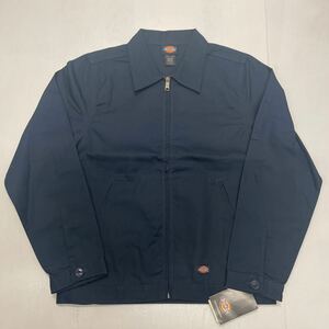 LARGE NAVY ディッキーズ Dickies JT75 アンラインド アイゼンハワージャケット 1