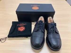 【未使用】 JOSEPH CHEANEY CAIRNGORM 2C UK7.5 ブラック チーニー ケンゴン