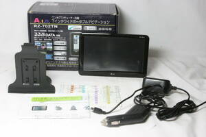 7インチ ポータブルナビ ワンセグナビ エイ・アイ・ディー A.I.D RZ-702TN Serial:ATP702T05A0459 [4i08]