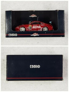 エブロ 1/43 モチュール アドバン Z 鈴鹿1000km 2004 シルバー/レッド 43632