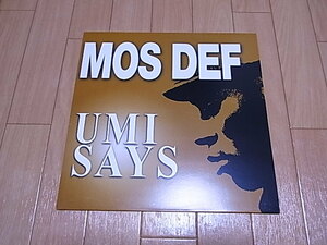 Mos Def / Umi Says/UK Original/5点以上で送料無料、10点以上で10%割引!!!/12