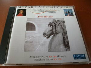 【特価 CD】ボルトン / モーツァルテウムo モーツァルト / 交響曲 第40番 、第38番 (OEHMS 2004)