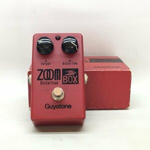 ■ZOOM ズーム Guyatone PS-102 ディストーション 通電のみ確認 元箱付き 中古品 /0.46kg■