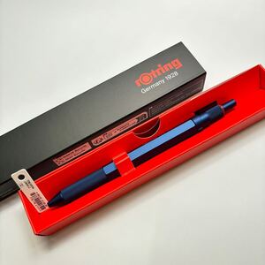 【新品未使用】文具店在庫品 ロットリング rOtring 600 3in1 ブルー シャープ ボールペン 赤、黒 マルチペン 複合筆記具 製図用 z0078