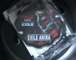 ★【限定品】EXILE・コカコーラゼロ Limit Charm “EXILE AKIRA”