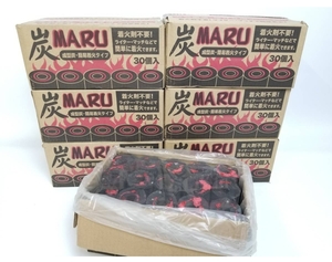 格安！富士見産業 炭 MARU OF-FU30P 30個入り/箱× 6箱 セット バーベキュー ソロ キャンプ 一人焼肉 BBQ　②