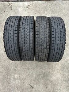 145R12 6PR LT DUNLOP WINTERMAXX ダンロップ ウインターマックス スタッドレス 軽トラ、軽バン　管理3