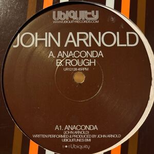 [ John Arnold - Anaconda - Ubiquity UR12128 ] Fragile/Transmat