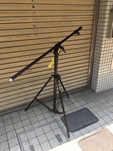 作動OK。Manfrotto（マンフロット）コンビブームスタンド Black 420B Black 管理chiyo