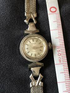 SEIKO.WGP.18-0370 希少な手巻き腕時計(女性用) 2針、郵送料全国210円