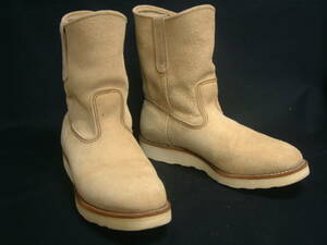 ●廃盤 9E 8168 PECOS Red Wing Shoes HAWTHORNE “ABILENE” ROUGHOUT Made in USA October 2006 スエード ペコス