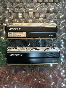 G.SKILL メモリ SNIPER X DDR4-3600 16GBx2枚 32GB