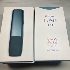 01.4271 売り切り◎通電確認済◎iQOS イルマワン アズールブルー 本体 アイコス 電子タバコ 加熱式タバコ