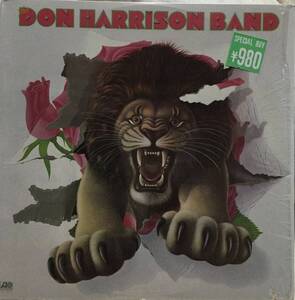 ●LPレコード【ロック名盤】『DON HARRISON BAND ドンハリソンバンド』US 盤シュリンク付きCCR 関連骨太ロック。ジャケ廃盤カットあり。