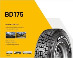 ★ 新品★ 235/75R17.5 18PR 143/141L BD175 トラックタイヤ★ミックスタイヤ★BLACKLION★ブラックライオン