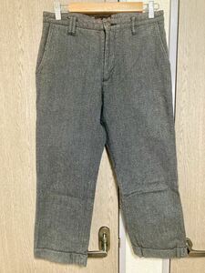 【Macknight】日本製 パンツ size31 made in japan チノパン 黒ゴマ マックナイト vintage 古着 ストリート