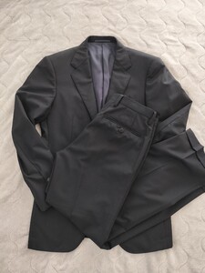 44 濃紺 UNITED ARROWS スーツ セットアップ ユナイテッドアローズ ビジネス リクルート 礼服 成人式 入社式 ジャケット / beams ships