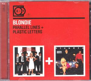 ☆BLONDIE(ブロンディ)/Parallel Lines＆Plastic Letters『78年＆77年発表の初期の名曲満載の超大名盤のCD2枚組セット』◆3枚落札送料無料