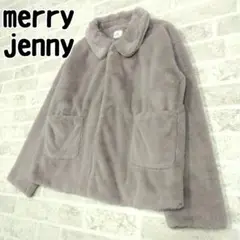 merry jenny　メリージェニー　ボアジャケット　ブルゾン