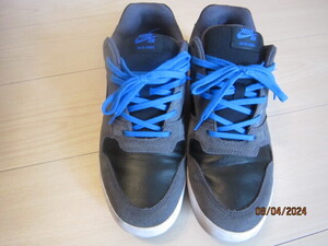 【USED】　メンズ　シューズ　NIKE SB DELTA FORCE　黒×青　ナイキ　27.5ｃｍ