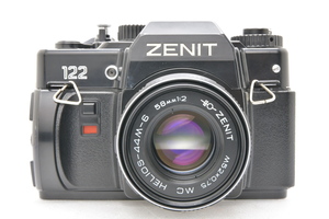 ZENIT 122 + HELIOS-44M-6 58mm F2 ゼニット ロシア製 フィルムカメラ MF一眼レフカメラ 標準単焦点レンズ ■29374