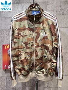 美品 アディダス オリジナルス ADI CAMO FIREBIRD TT チョコチップ デザートカモ トラックジャケット M 迷彩 adidas ジャージ