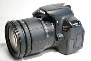 【訳あり】 ジャンク 外観美品 Canon EOS Kiss X6i / TAMRON AF 28-200mm 返品対応不可　 