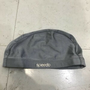 WK82 speedo スピード　スイムキャップ　サイズフリー　シルバー