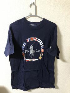 ポロラルフローレン国旗半袖Tシャツ　検)アメカジ　ビンテージ