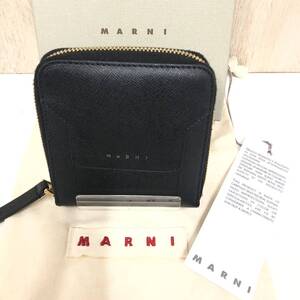 箱付き★【MARNI】マルニ★二つ折り財布 ラウンドファスナー PFMOQ09U07 LV520 06