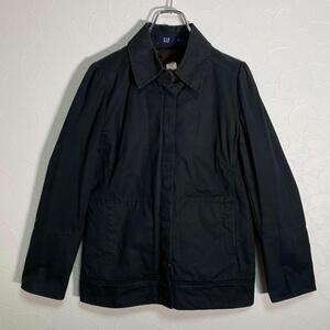 【ファーライナー付】00s OLD GAP オールドギャップ スナップボタン ジャケット 黒 M