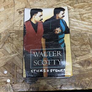 テ HIPHOP,R&B WALTER & SCOTTY - STICKS AND STONES シングル TAPE 中古品