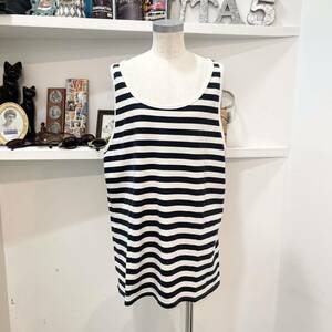 GAP/tank top/border/navy/white/Lsize/ギャップ/タンクトップ/ボーダー/紺/白/Lサイズ