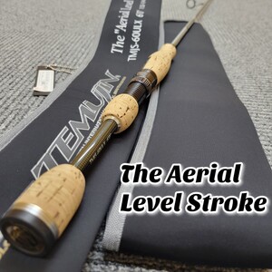 【希少品】EVERGREEN TEMUJIN TMJS-60ULX The Aerial Level Stroke エバーグリーン テムジン エアリアルレベルストローク バスロッド