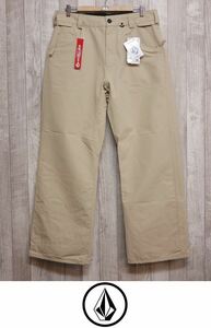 【新品】24 VOLCOM 5-POCKET PANT - KHAKIEST - L 正規品 パンツ スノーボード ウェア