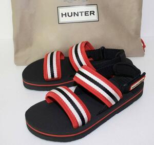 定価9900 新品 本物 HUNTER レディース サンダル JP25 2060