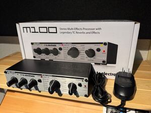 【生産完了品】m100 Tc electronic リバーブ/空間系エフェクター　アウトボード