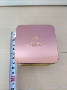 GODIVA ゴディバ 空き缶 小物入れ 上品 チョコレート 