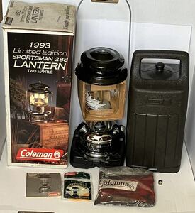 コールマン1993LimitedEditionSPORTSMAN 288 スポーツマン新品未使用　断捨離出品　送料無料！（コールマン ランタン コレクション出品中）