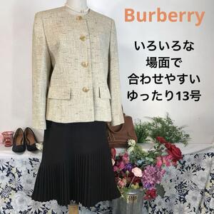 Burberry レディースジャケット　シルクウール　13号　卒業式卒園式