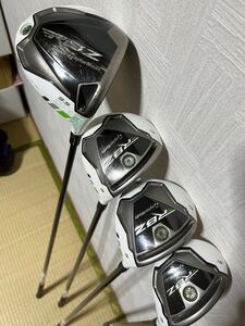 ぶっ飛び！Taylomade テーラーメイドRBZドライバー等 ウッド4本　S フェアウェイウッド