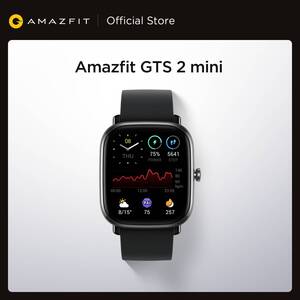 グローバルバージョンAMAZFIT GTS 2ミニGPSスマートウォッチAMOLEDディスプレイ70スポーツモード睡眠監視スマートウォッチANDROID IOS