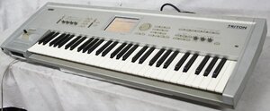 ★【ジャンク】KORG TRITON 61鍵盤 キーボード シンセサイザー コルグ