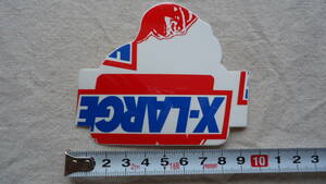 X-Large Sticker at MAGIC 赤系 エクストラ・ラージ 非売品 ステッカー レターパックライト ゆうパケット（おてがる版）d